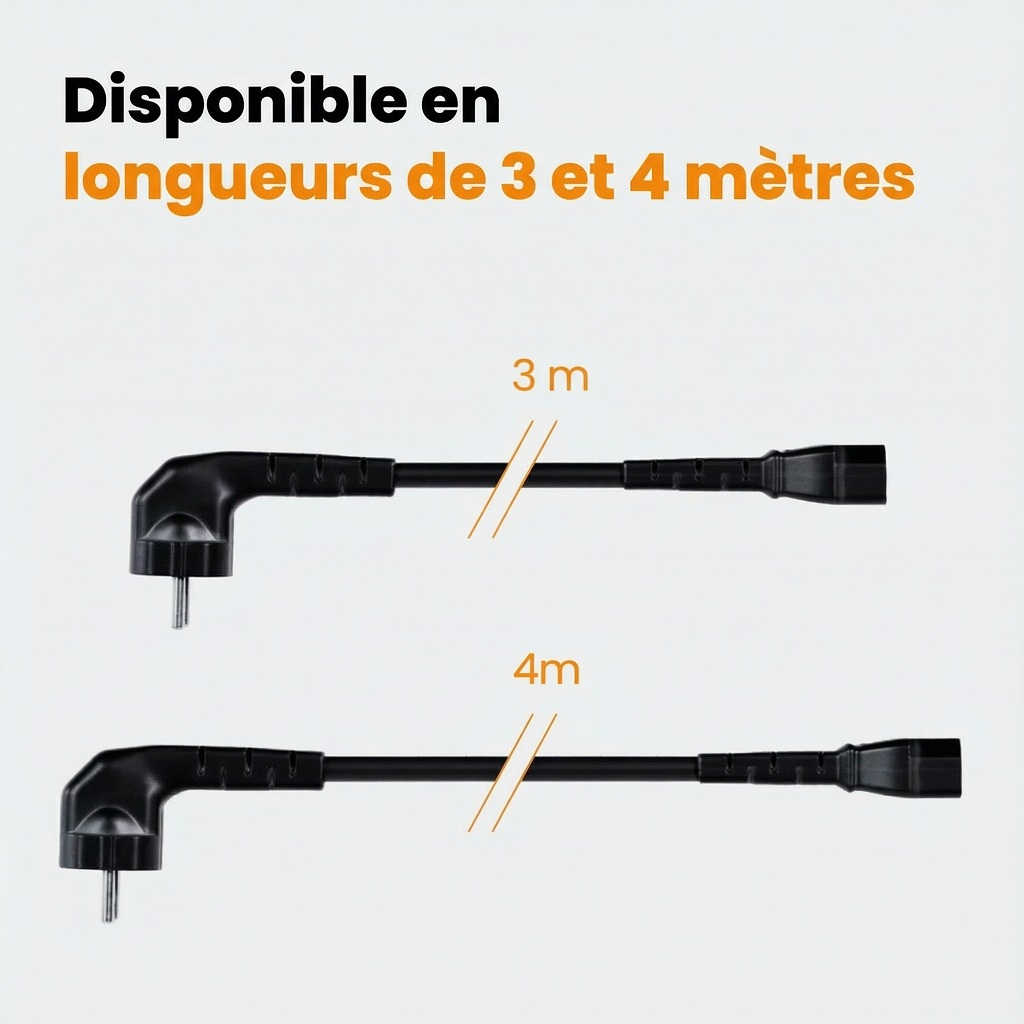Cadence Câble d'alimentation 4m