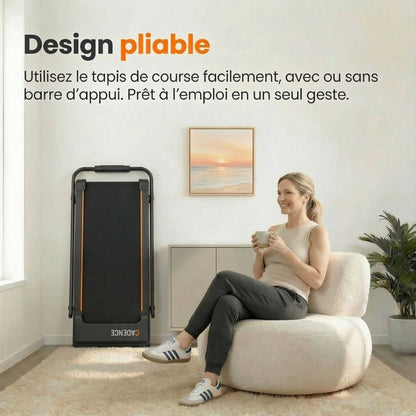 Cadence Slim v2 — Tapis de course 1–6 km/h