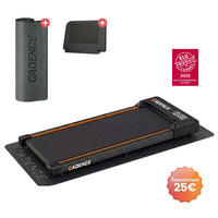 Cadence Slim v2 — Tapis de course 1–6 km/h
