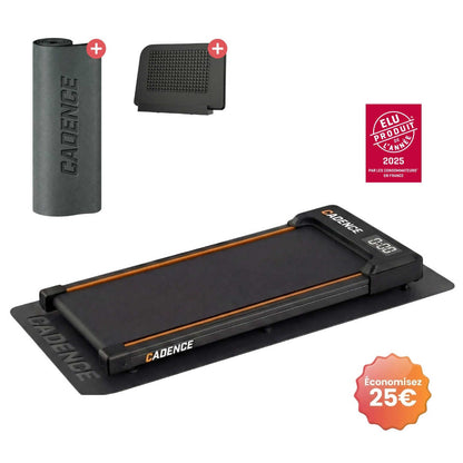 Cadence Slim v2 — Tapis de course 1–6 km/h
